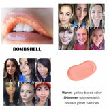 Lip Gloss with Brush Liquid Lipstick Moisturizer Shimmer Lip Make Up Long Lasting Nutritious Shine Vivid Lipgloss Pigment Tint