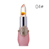 Flower Lipstick Color Jelly Transparent Temperature Change matte lipstick set