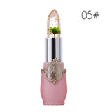 Flower Lipstick Color Jelly Transparent Temperature Change matte lipstick set