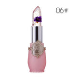 Flower Lipstick Color Jelly Transparent Temperature Change matte lipstick set