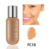 Youth Velvet Foundation Professional Full Cover Matte Base Make Up Waterproof Women OA66