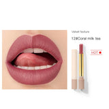 Pudaier Cigarette tube Lipstick for Lips Makeup Matte Lipsticks Long Lasting Natural Moisture Lip Stick of Cool Girl Cosmetics