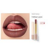 Pudaier Cigarette tube Lipstick for Lips Makeup Matte Lipsticks Long Lasting Natural Moisture Lip Stick of Cool Girl Cosmetics