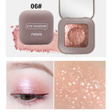 Novo Glitter Eyeshadow Makeup Palette Eye Shadow Palette Shine Polarize Eyeshadow Sparkling Duochrome Pigment Cosmetics 2019
