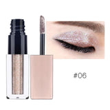 Diamond Bead Lightwater Liquid Of Eye shadow 6 Colors Glitter Eyeshadow 3.8g Beauty Eyes Makeup Brand HengFang