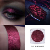 PHOERA Metallic Diamond Single Color Payoff Shimmer Eyeshadow Makeup Palette Glitters Powder Eye Shadow Pigmented Smoky Eyelids